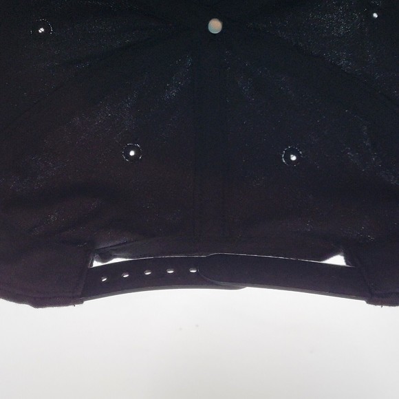 Alaska Flying Eagle Embroidered Logo Black Snapback Trucker Hat Cap 100% Cotton - Picture 7 of 9